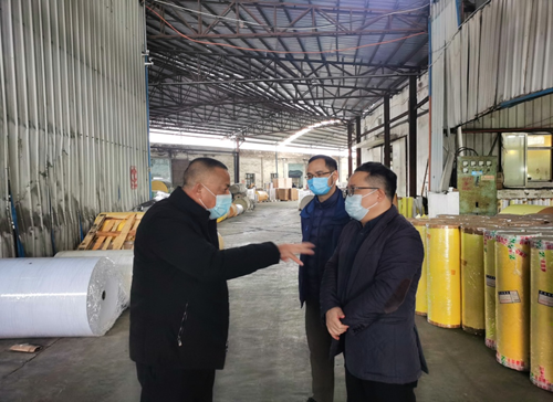 副县长王天聪走访永益集团
